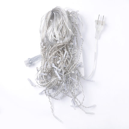 LED星星灯房间瀑布灯窗帘灯户外工程满天星装饰灯冰条灯彩灯串灯