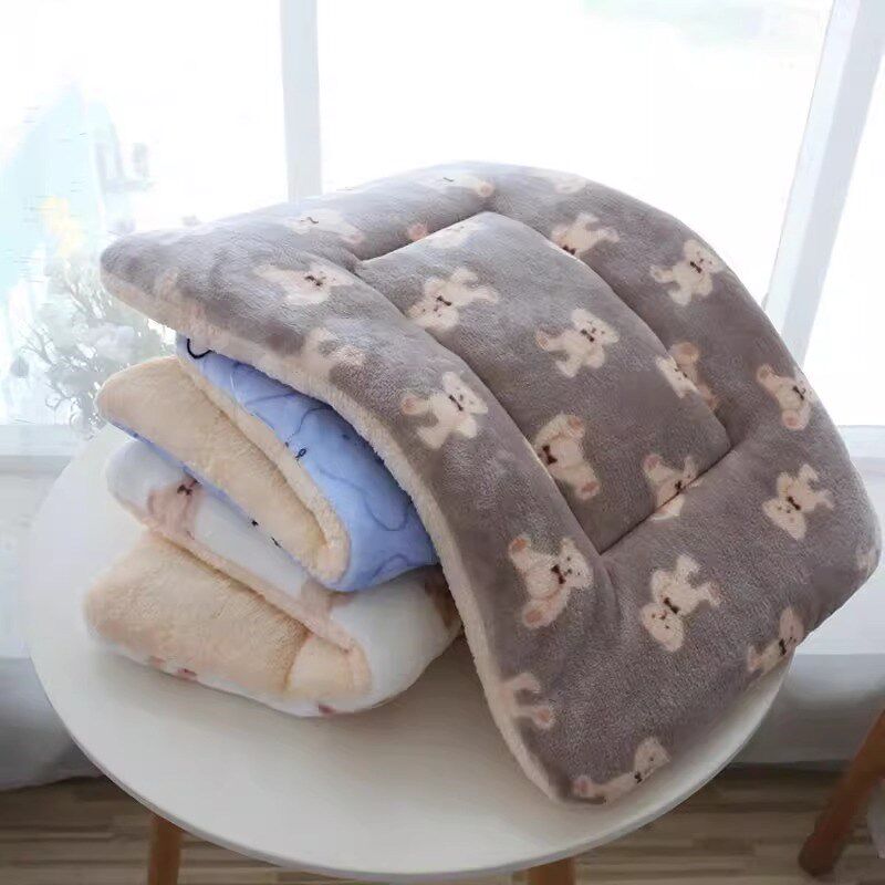 狗狗垫子冬季宠物冬天保暖地垫狗窝猫咪毛毯防撕咬秋冬毛绒猫窝软