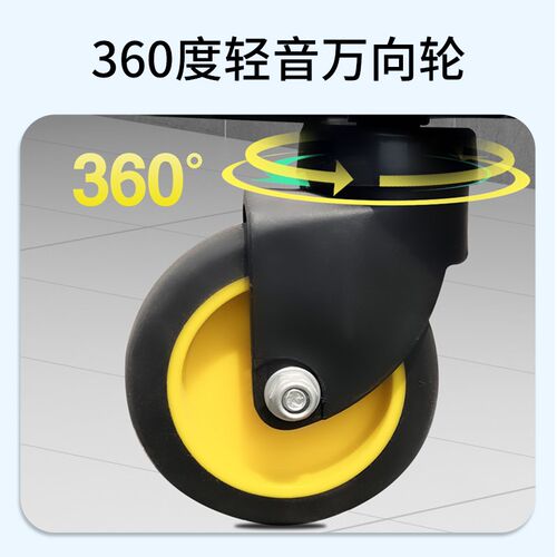 白云超宝B-46榨水车拖把桶酒店商用柞水头35L挤水桶地拖桶墩布桶