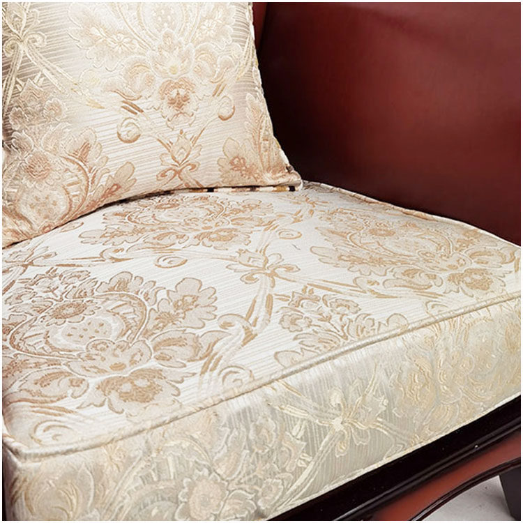 欧式沙发套罩定制全包拉链万能一二三海绵靠背套中式实木定做四季