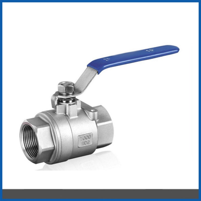 304/316不锈钢2片式球阀加厚不锈钢球阀2PC/丝口内螺纹全通径球阀