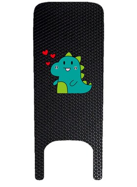 赛克小时光电动车TDT230032脚垫新国标防水防晒丝圈橡胶纯皮踏皮