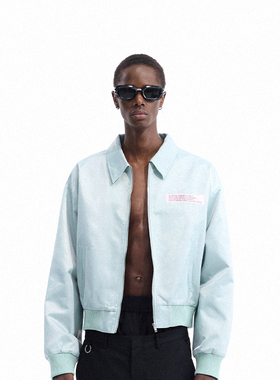 Dream BandSS2025新款铭牌短款夹克男款男春夏天韩系宽松休闲外套