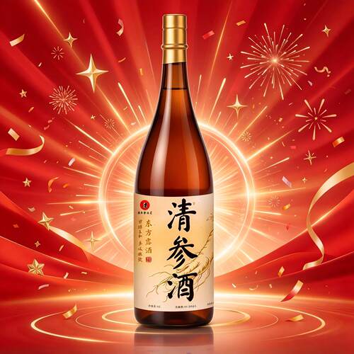 黄姥爷15度东方露酒清参酒