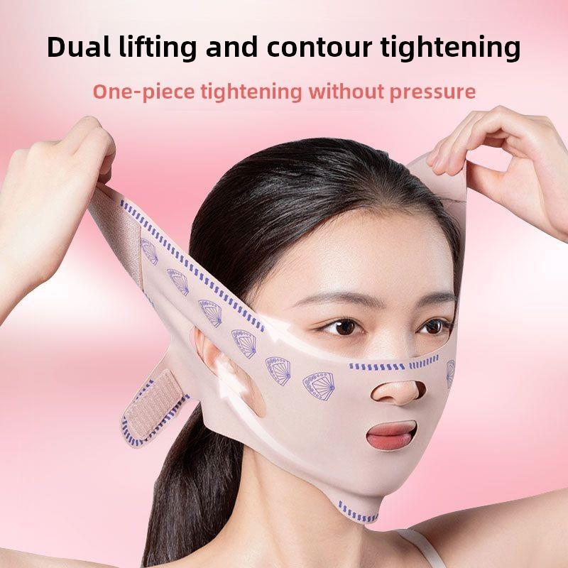 面部塑形小工具快速紧致面部面膜按摩皮肤面部提升和鼻纹可以使用