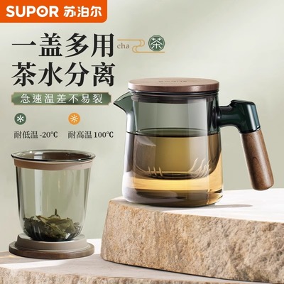 苏泊尔飘逸杯家用泡茶壶