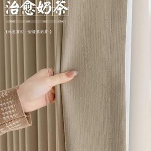 加高超高3米以上全遮光窗帘遮阳别墅自建房loft客厅卧室成品窗帘