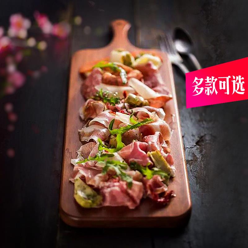 木托 托盘西餐切牛扒板面 面包烘培蛋糕实木披萨盘底托 托菜板美