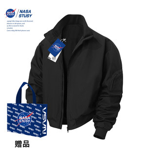 NASA美式复古2026春秋装新款男款飞行员夹克工装高级感外套棒球服