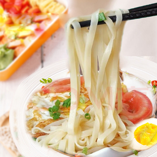 农家土索面条宽面方便速食面早餐麦香东阳特产荞麦干面条加盐咸味