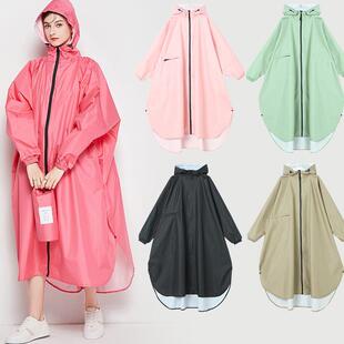 时尚 新品 加大加长全身防护斗篷雨披加厚防水户外徒步男女外套雨衣