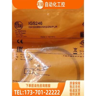 IFM IGS246 IGS290 IGS701 IGS712 易福门【议价】