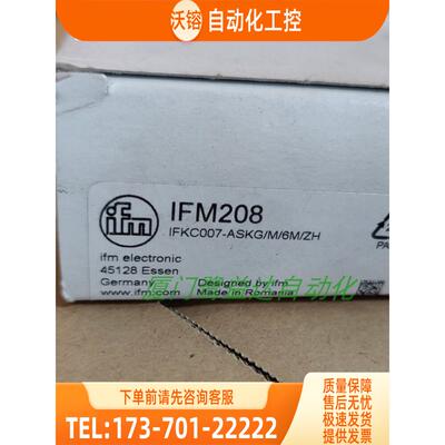 IFM IEW205 IF5254 IFC246 IFM203 IFM508 易福门【议价】