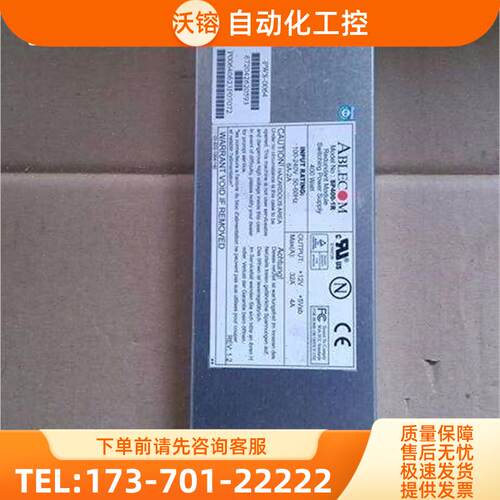 ABLECOM 超 SP400-1R PWS-0064 冗余电源 1U伺服器电源 新【议价