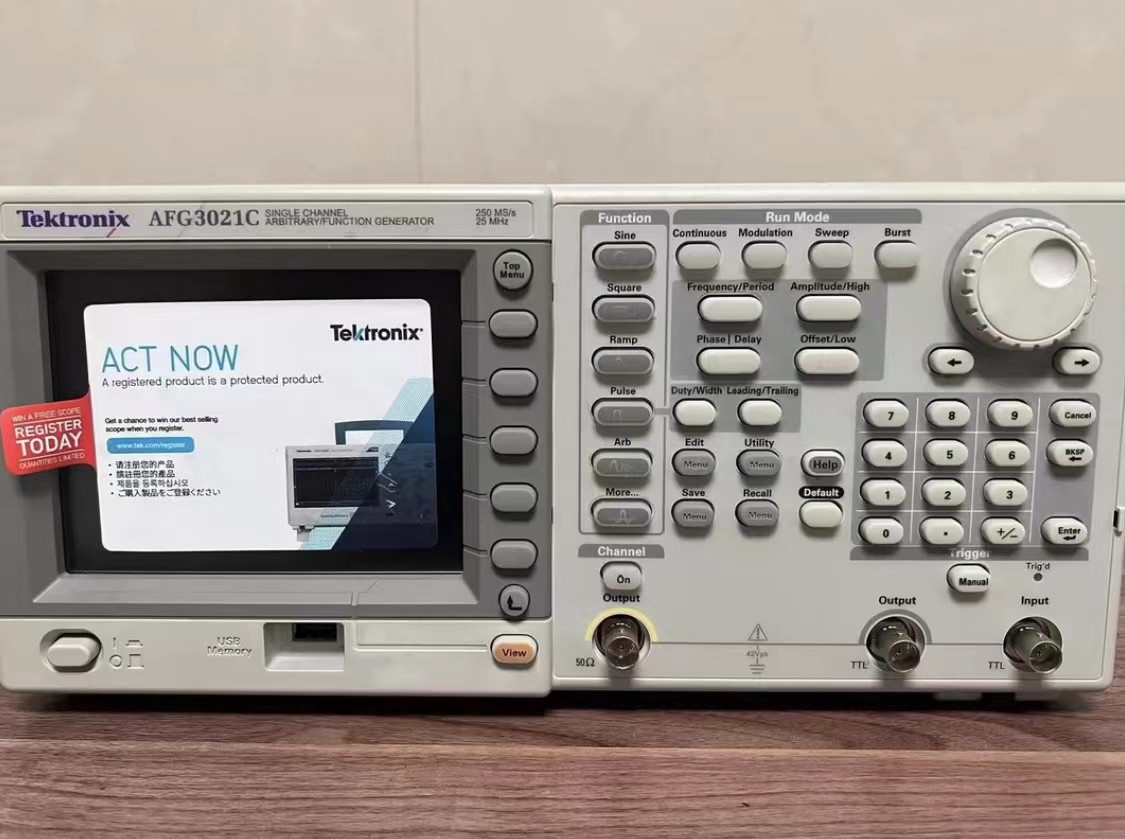 泰克 AFG3021C 函数信号发生器