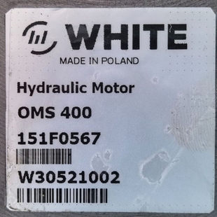 液压马达 OMS400 怀特 WHITE 摆线马达 151F0567