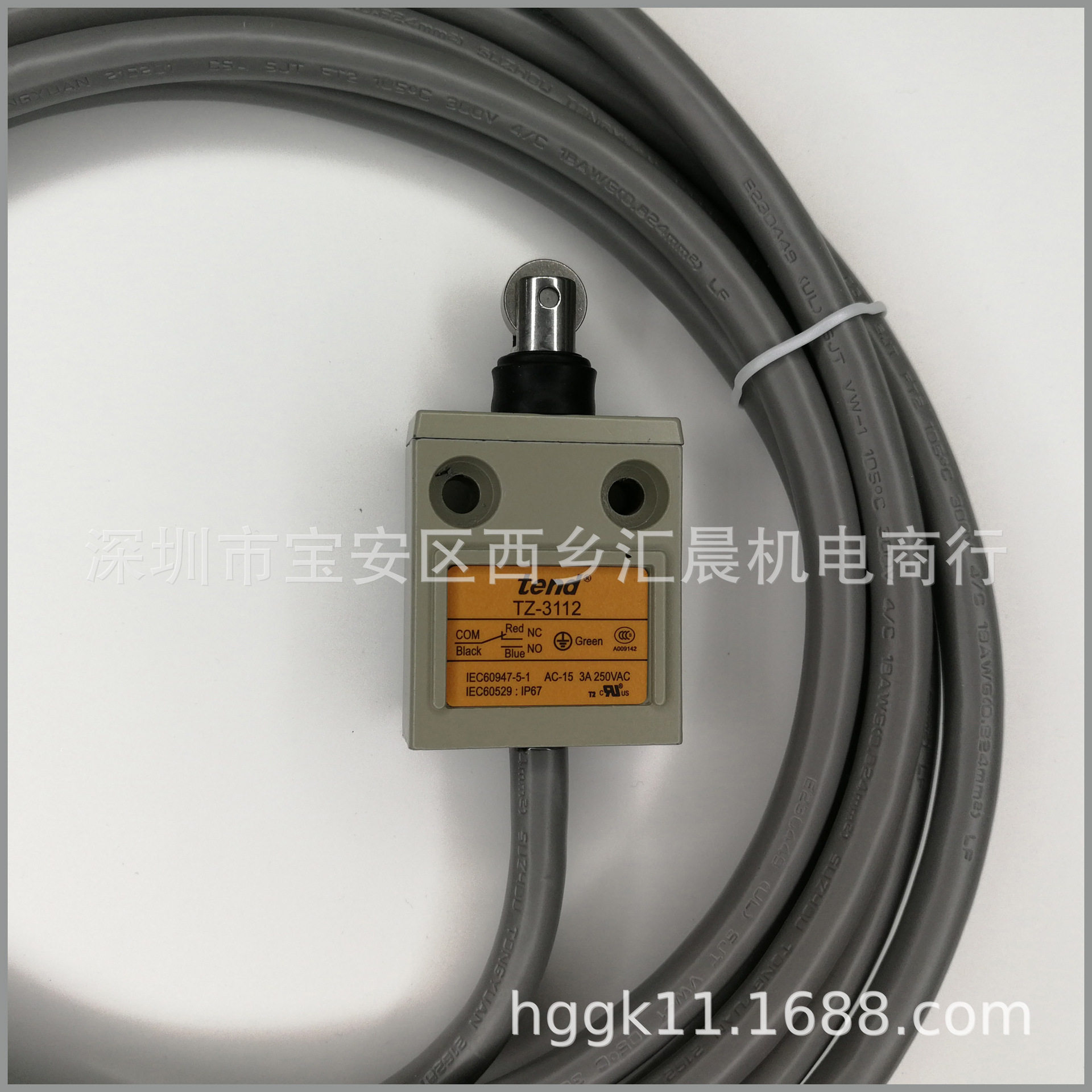 原装TEND台湾天得行程开关TZ-3112耐油防水防尘限位开关