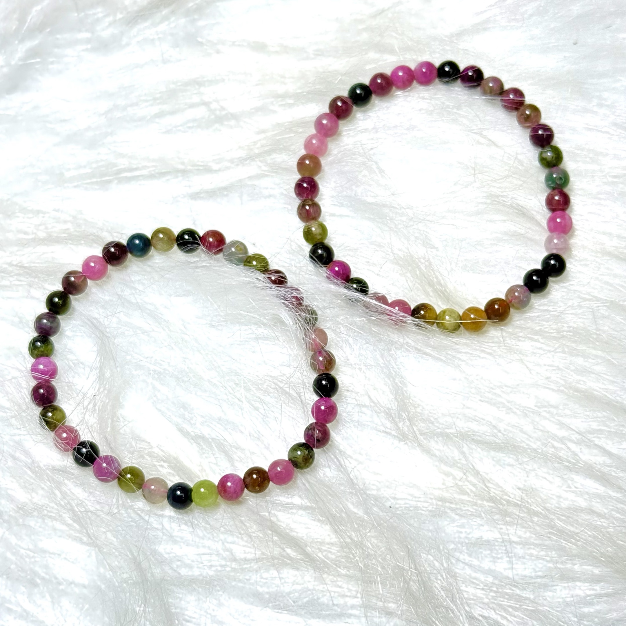 【HL】碧玺手串-约5mm（多样性发其一）-A3873