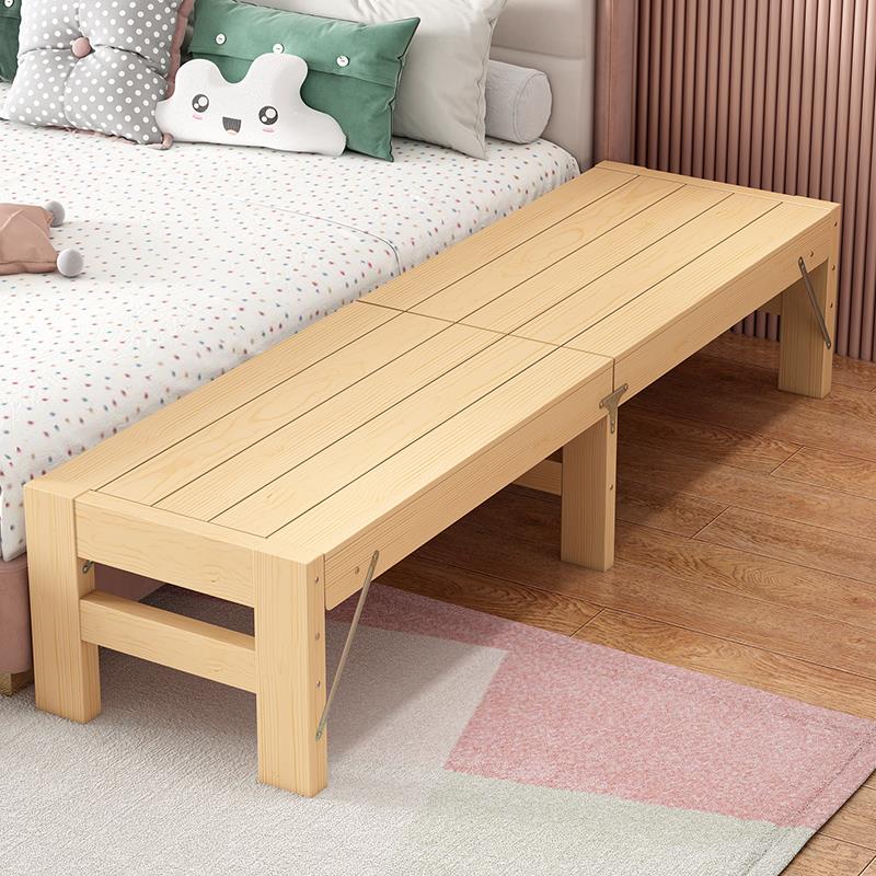 加宽拼接床床边实木儿童侧边加长小床延伸大人床拼接平铺板加宽床