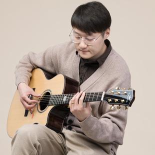 GA面单板kepmaG1D民谣加振电箱木吉他它弹唱指弹 卡普马G1 元 子弹