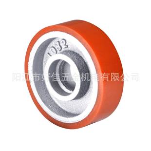 源头聚工厂热卖 双轴承铁芯耐磨氨脂脚轮 1003 21032