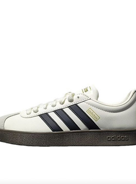阿迪达斯adidas VL COURT 2.0舒适百搭防滑耐磨低帮板鞋男女同款