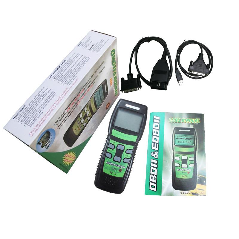 爆款MemoscanU381OBDIIEOBDLIVEDATACodeReader汽车故障扫描仪