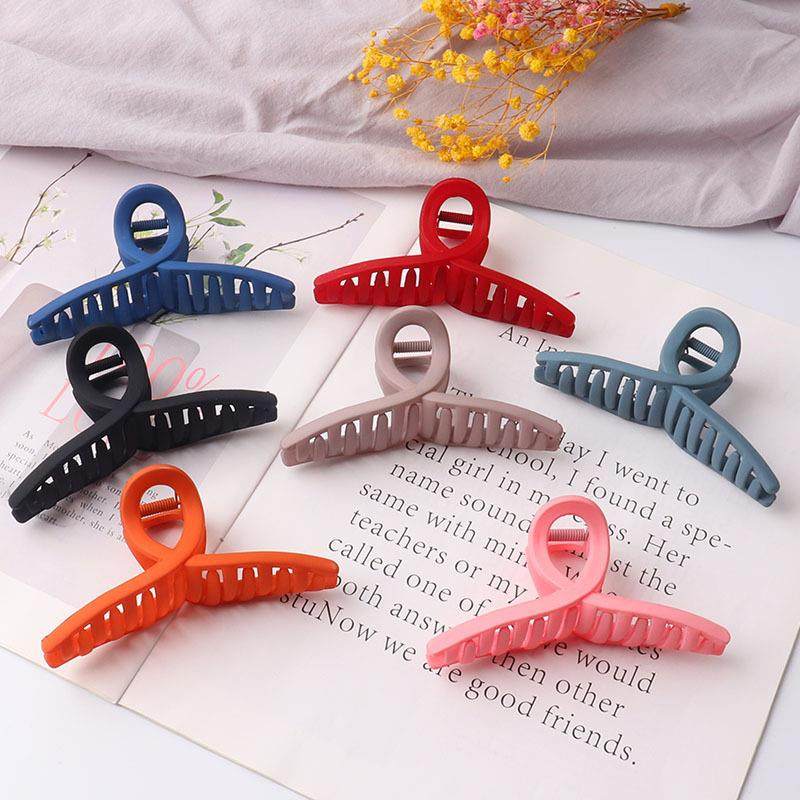 爆款莫兰迪色系磨砂交叉抓夹大号日韩ins网红发夹洗澡发抓后脑勺,饰品/流行首饰/时尚饰品新,发饰,淘宝优惠券,粉丝福利购,淘宝优惠卷