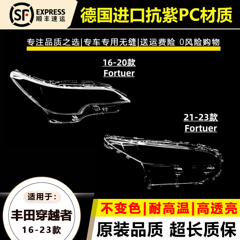 16-23款丰田穿越者大灯罩
