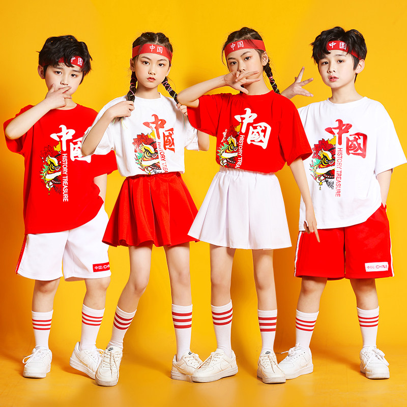 六一儿童运动会小学生表演服啦啦操舞蹈服幼儿园啦啦队演出服班服