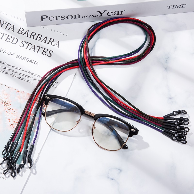眼镜绳挂脖简约风街拍潮流搭眼镜配件无金属眼镜链眼睛防太阳墨镜