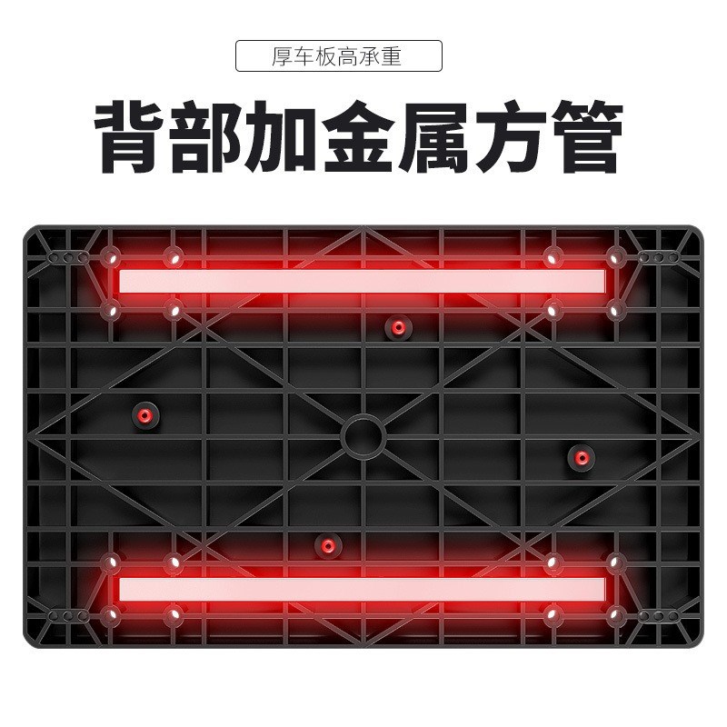 围栏平板车搬运车家用手推车护栏快递推货车拉Q车拖车折叠小拉车