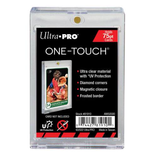 Ultra Pro UP 75PT卡砖卡具透明保护壳帕尼尼强磁吸球星卡收藏卡