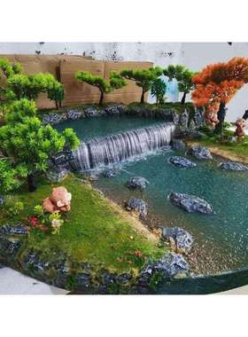 定制酒店饭店餐桌大型场景拍摄道具橱窗装饰圆桌摆件沙盘造景模