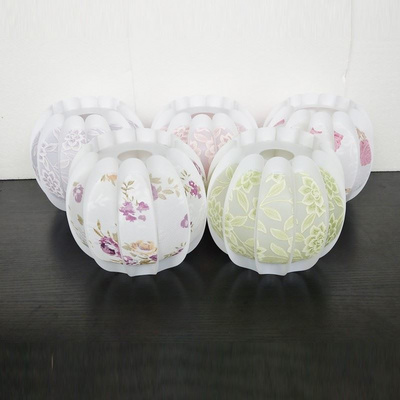 婴儿防刺眼塑料灯罩吊灯外壳罩餐厅磨砂护眼卧室灯W泡遮光罩阳台