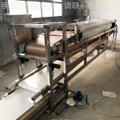 产300斤水皮大VBO庆商用拉皮机干拉湿粉皮机可干全自动面烘皮时机
