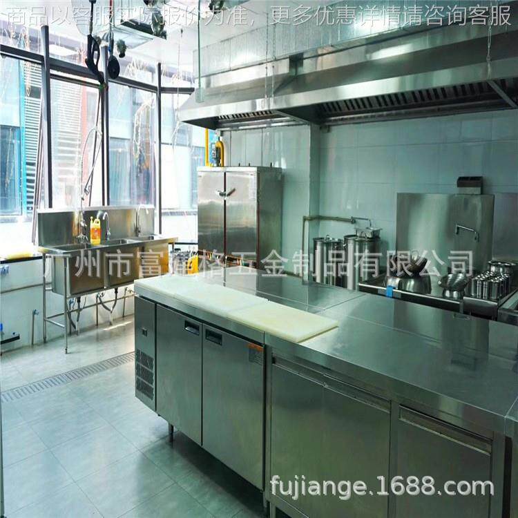 燃气双头大炒炉单头大炒炉一小炒大炒厨房设备不锈钢厨具厨房工程