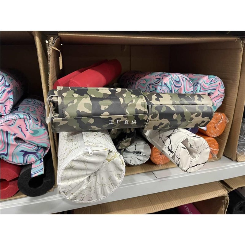 杠铃软包皮革杠铃护肩杠铃u垫杠铃护套臀桥垫臀推垫臀臀冲垫自粘