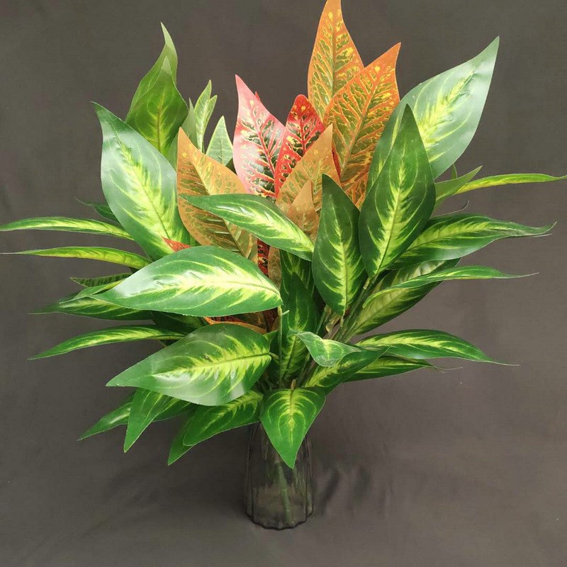 北欧insc仿真绿植26叶树 家居橱窗落地装饰仿真植物 绿植摆件