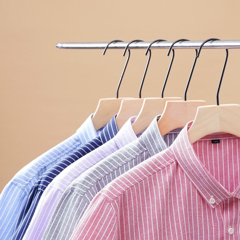 潮流男装加肥加大码条纹男士衬衣商务休闲宽松舒适长袖衬衫男胖子