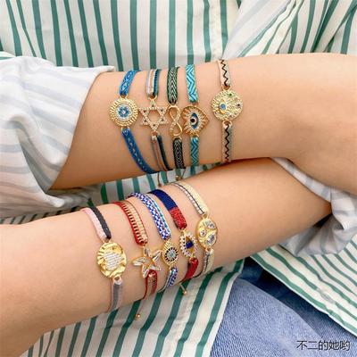 涤棉织带恶魔之眼Evileye