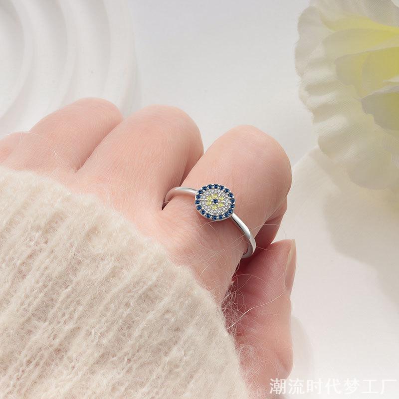 土耳其蓝眼睛戒指EvilEye