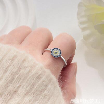 土耳其蓝眼睛戒指EvilEye
