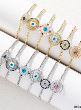 恶魔之眼手链EvilEyes复古