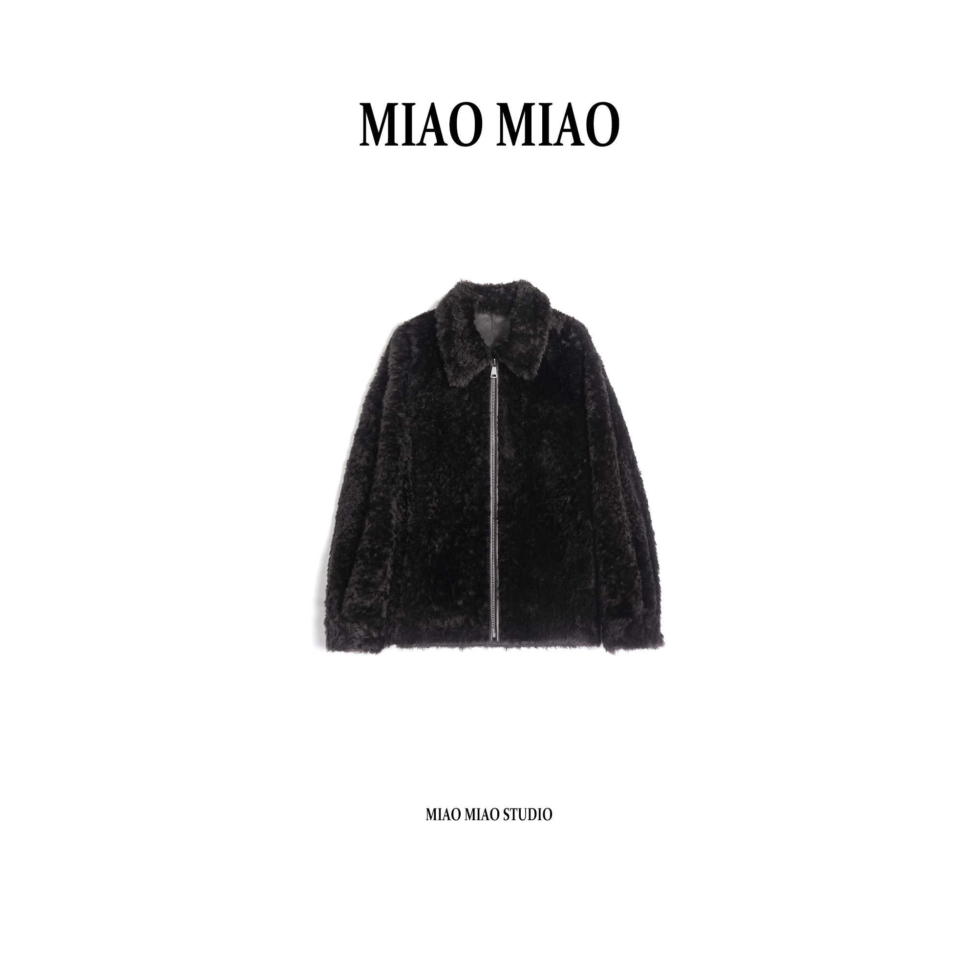 【瑾初】徐淼淼法国进口乐芙兰拉空羊皮毛一体冬季穿搭皮草VC1799