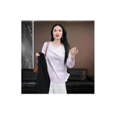 简约百搭双绉直筒阔腿裤 时尚 徐淼淼凉感春夏薄款 H2056 和晏