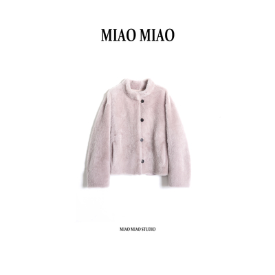 【黛沅】徐淼淼秋冬穿搭高奢全绒baby拉贡羊皮毛一体皮草CQ1479