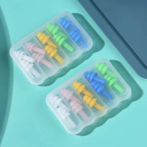 5 pairs of noise-canceling earplugs, wireless anti-noise ear