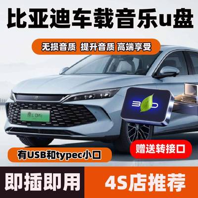 比亚迪车载无损U盘专用汉宋海狮汉秦海豹元海豚唐驱逐舰音乐优盘
