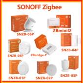 爆款 ZigbeeBridge P网关智能开关人体感应门窗温湿度传感器